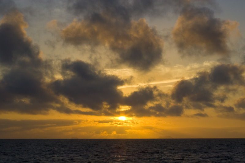 Sunrise Over The Pacific Ocean